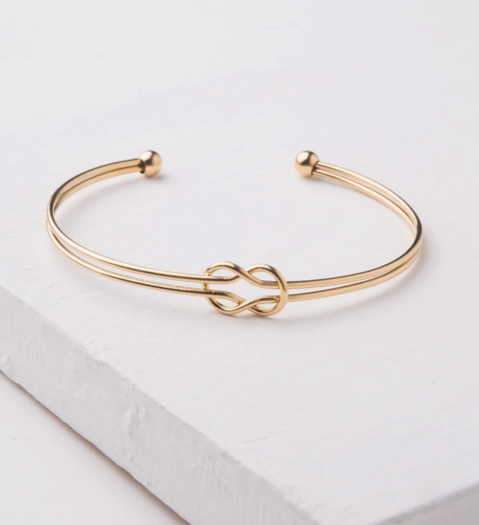 Gold Knot Bracelet, Gives freedom to exploited girls & women!