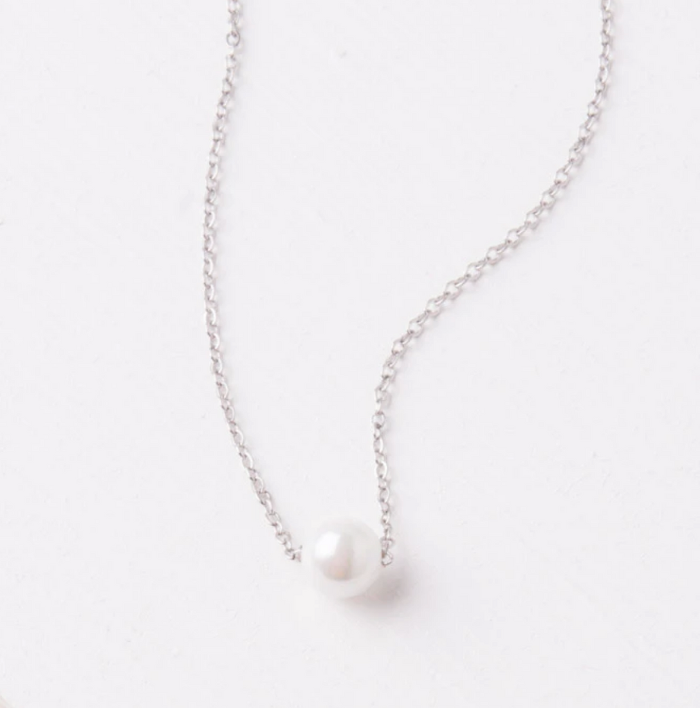 Pearl Necklace (gold or silver), Give freedom to exploited girls & women!