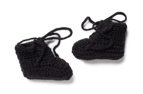 Handmade Crochet Baby Shoes- Fair Trade, Hand-signed - Give Back Goods