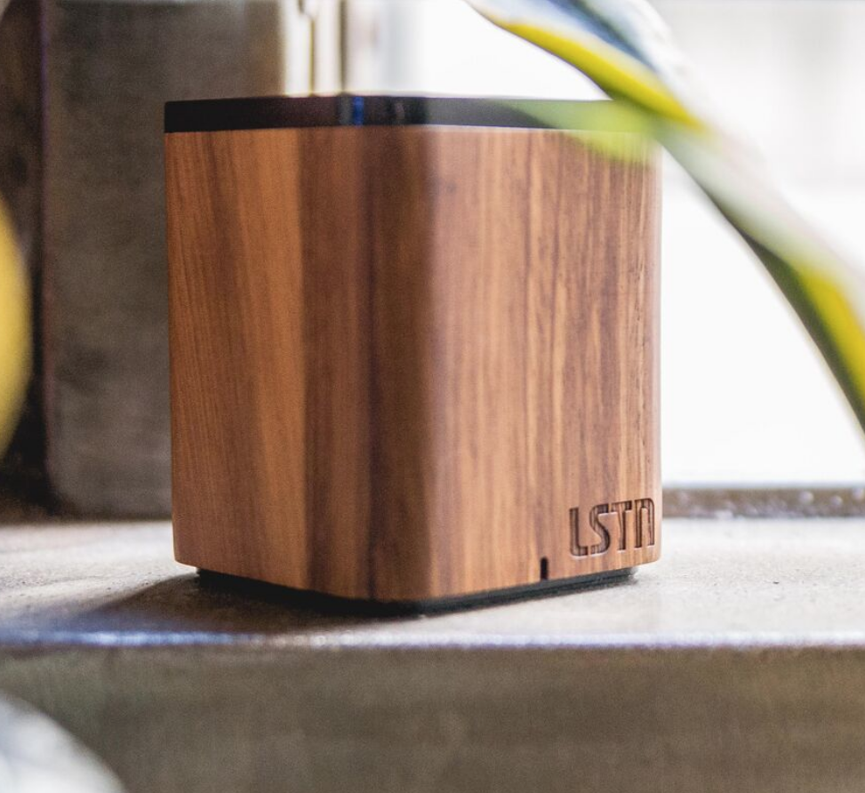 Satellite Wooden Bluetooth Speaker - Gives hearing aids to people in need - Give Back Goods