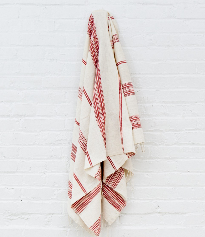 Ethiopian Cotton Bath Towels- Hand Woven (many colors)- Eco-Friendly, Fair Trade - Give Back Goods