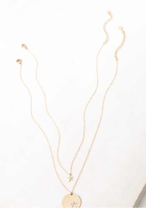 Starfish Necklace Set (gold or Silver)- Gives freedom to exploited women & girls! - Give Back Goods