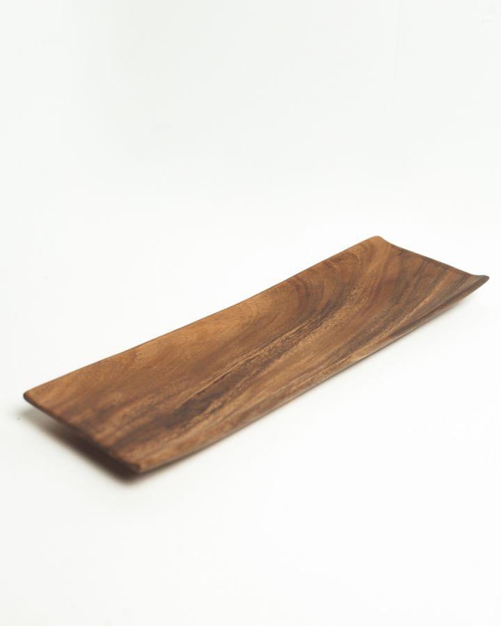 16” Acacia wood charcuterie board, handmade & fair trade