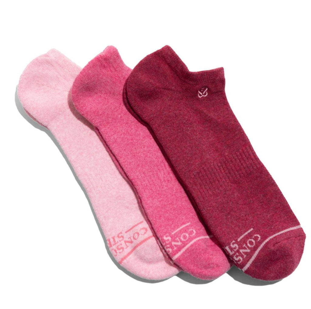 3 Pairs of Organic Socks in Gift Box that help Breast Cancer Prevention
