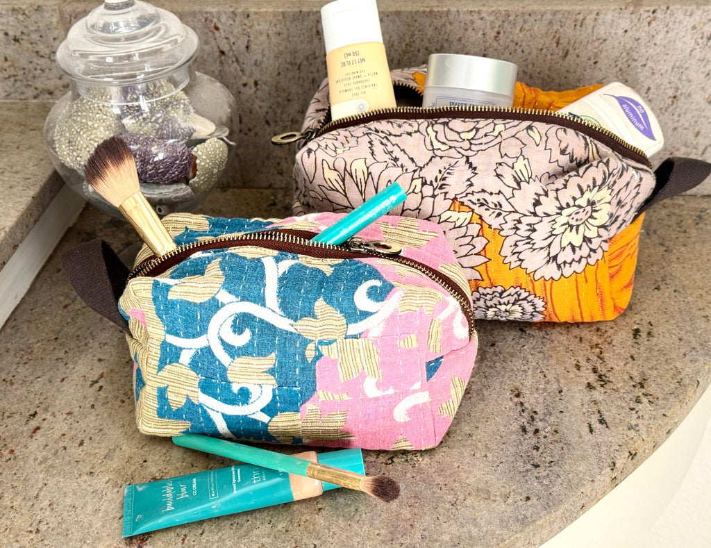 Cosmetic Bags, Travel Kits, Dopp Bags