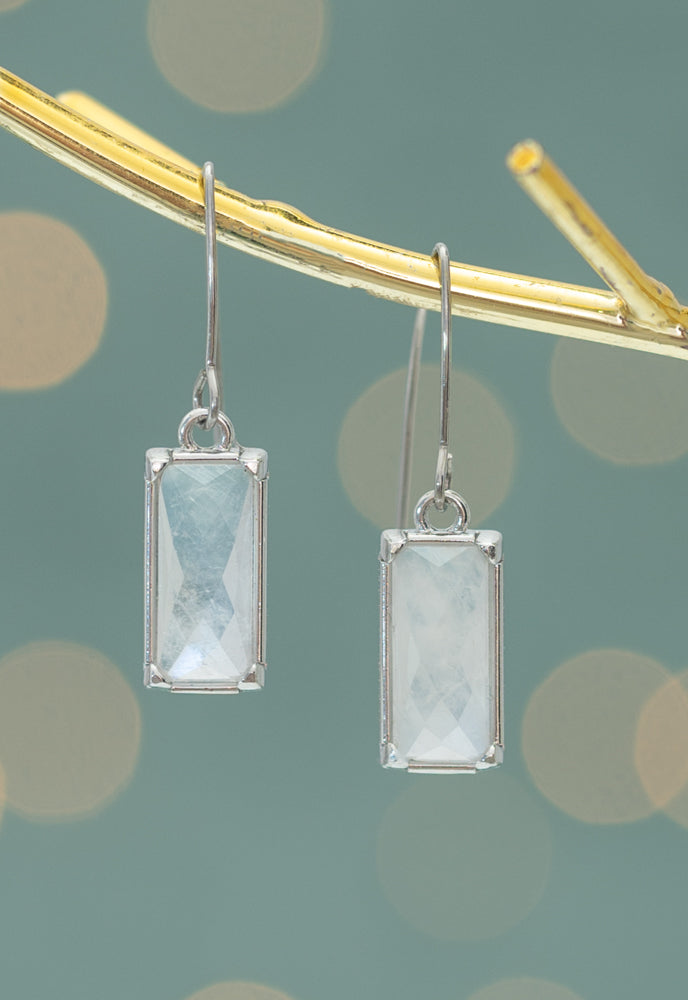 Moonstone Earrings in Silver, Gives Women Freedom!