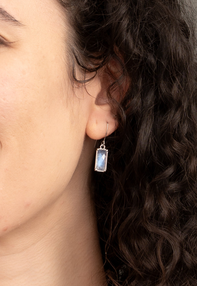 Moonstone Earrings in Silver, Gives Women Freedom!