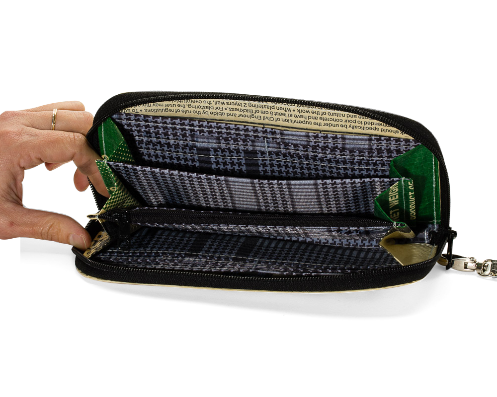 Torrain Recycled Wallets, Designed in Portland Oregon: Network Wallet