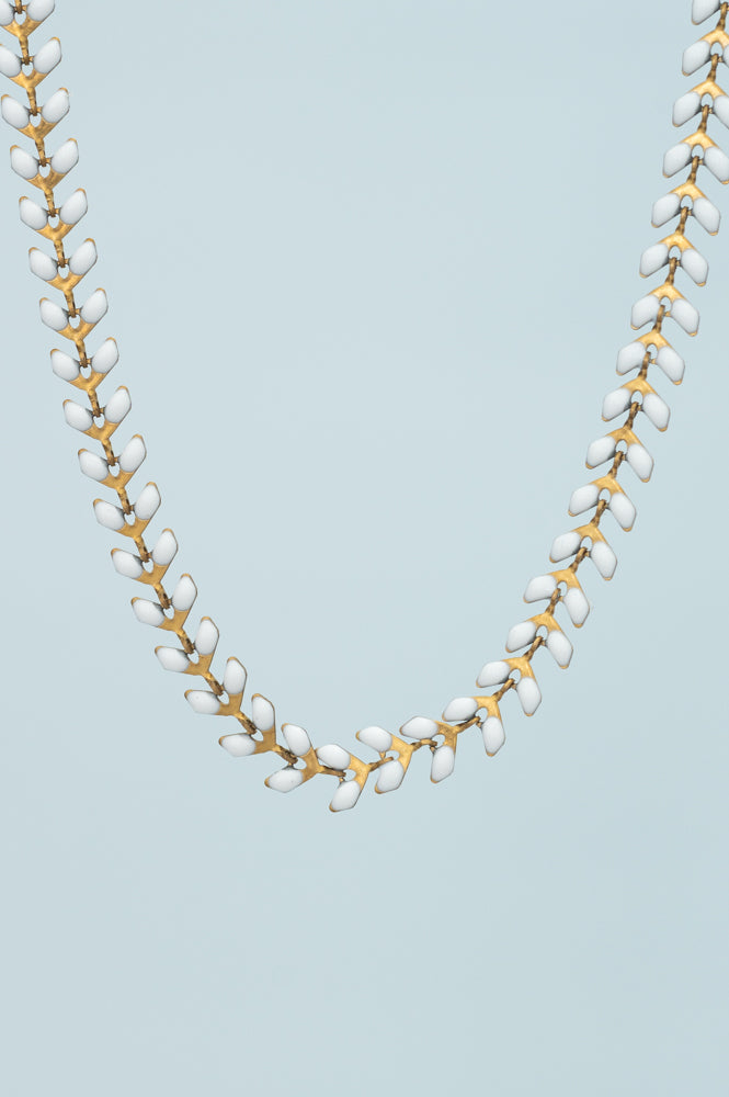 Seeds of Hope Necklace in Gold and Ivory, Give Freedom to Women!