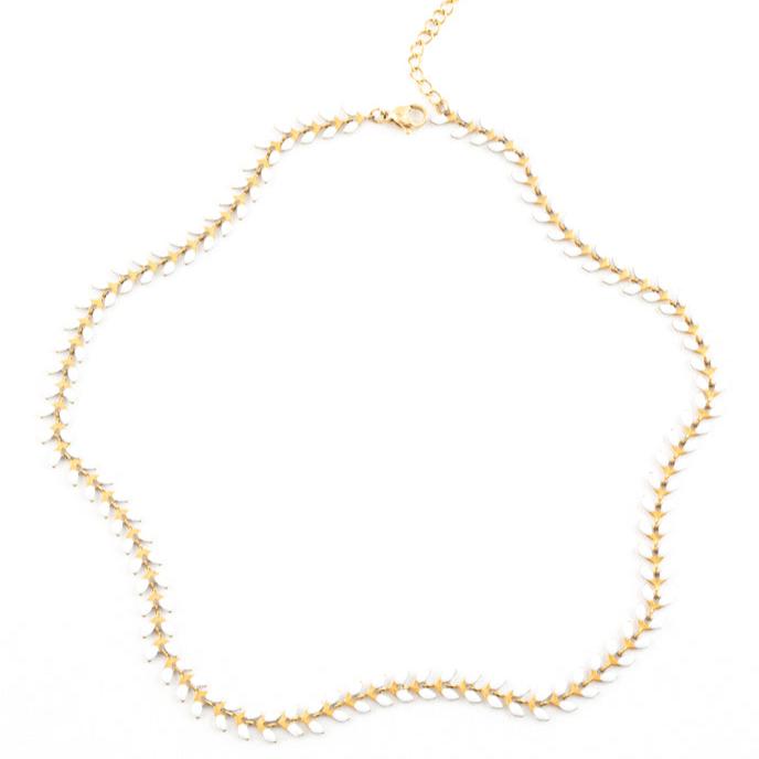 Seeds of Hope Necklace in Gold and Ivory, Give Freedom to Women!