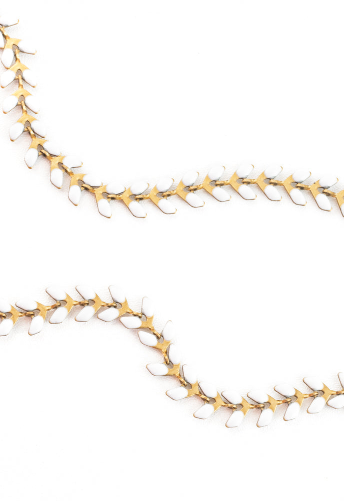 Seeds of Hope Necklace in Gold and Ivory, Give Freedom to Women!