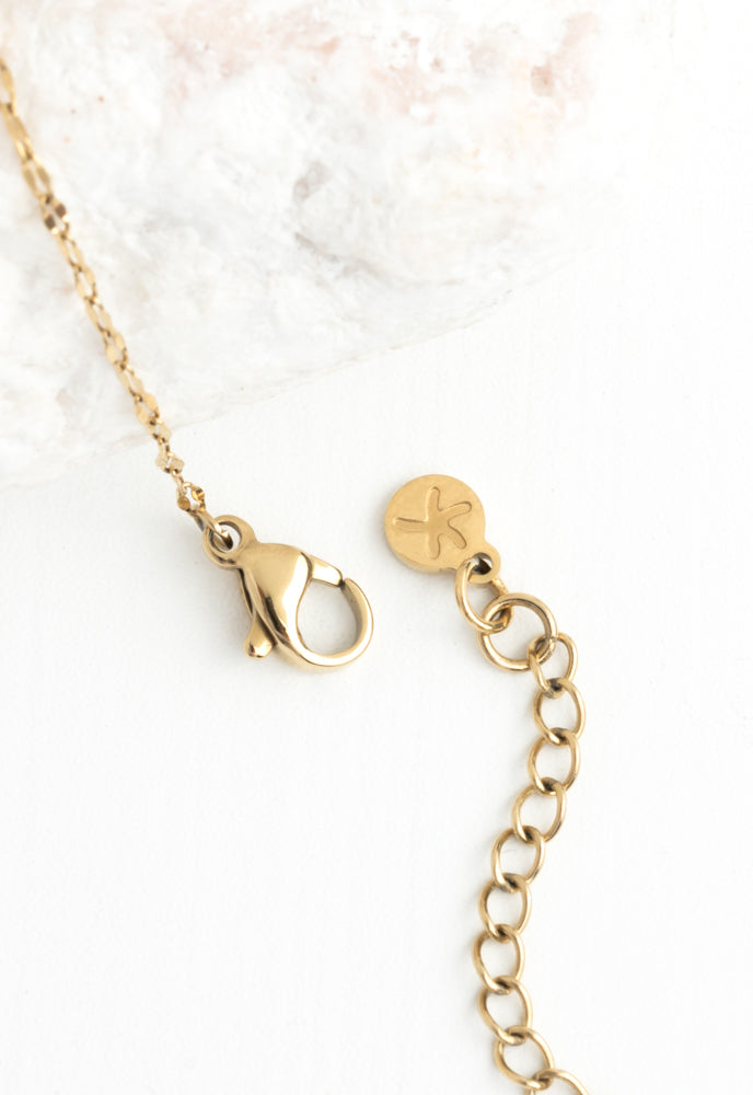 Moonstone Necklace in Gold, Gives Freedom to Women!