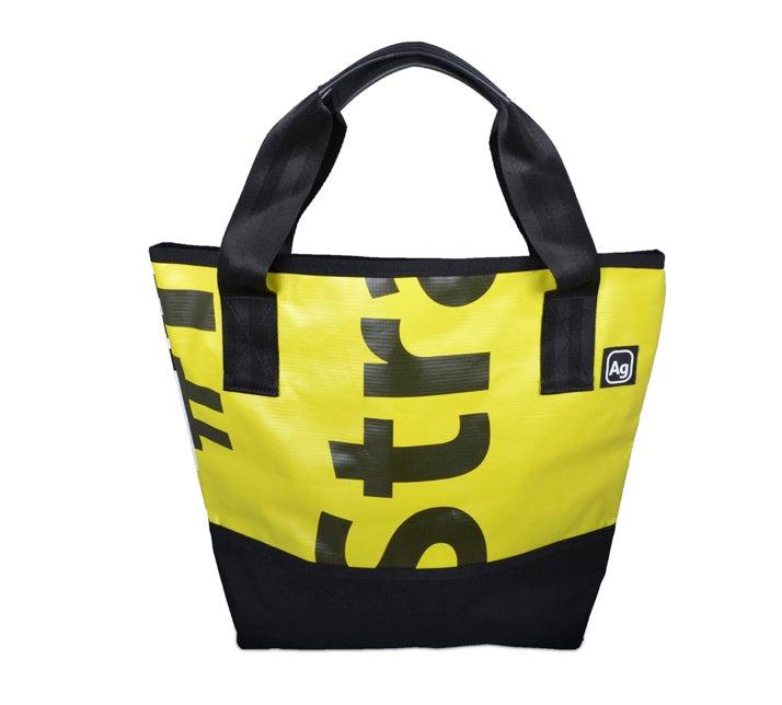 Large Recycled Billboard Tote Bag,  Made in the USA - Saves Landfill Space!