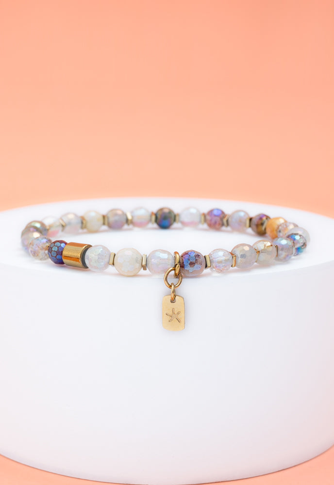 Gemstone Beaded Bracelet- Give Freedom to Exploited Women!