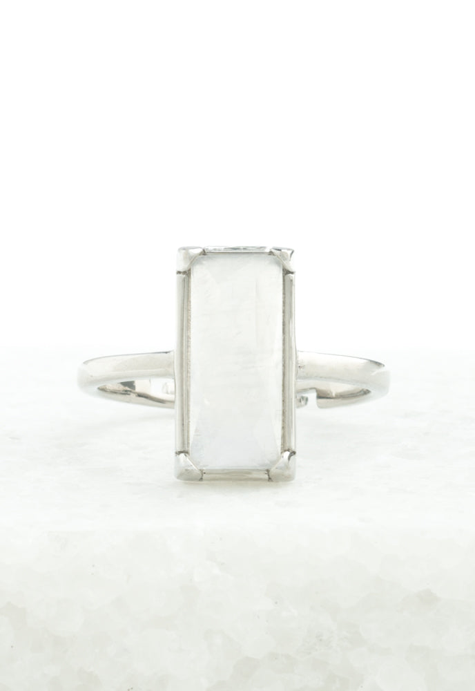 Moonstone Ring in Silver, Gives Freedom to Women!