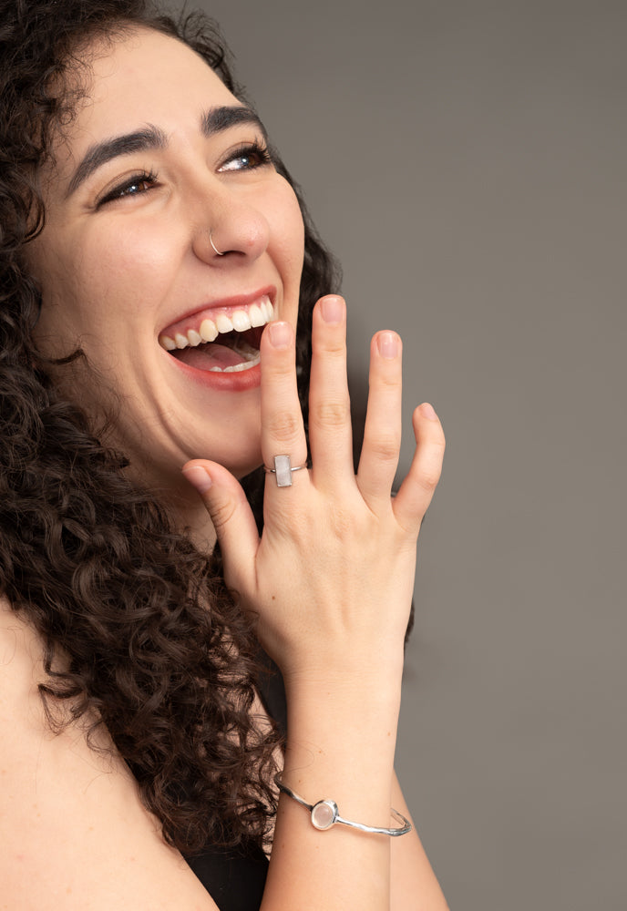 Moonstone Ring in Silver, Gives Freedom to Women!