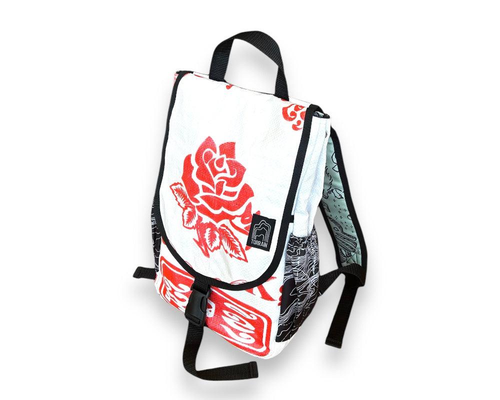 Upcycled Everyday Backpack - Sustainable-Saves Landfill Space!