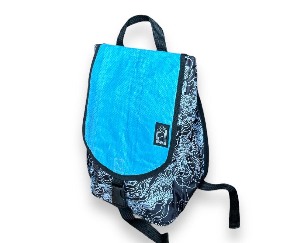 Upcycled Everyday Backpack - Sustainable-Saves Landfill Space!