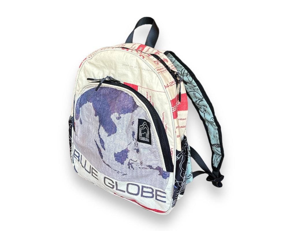 Small Upcycled Day or Childs Backpack- Saves Landfills!