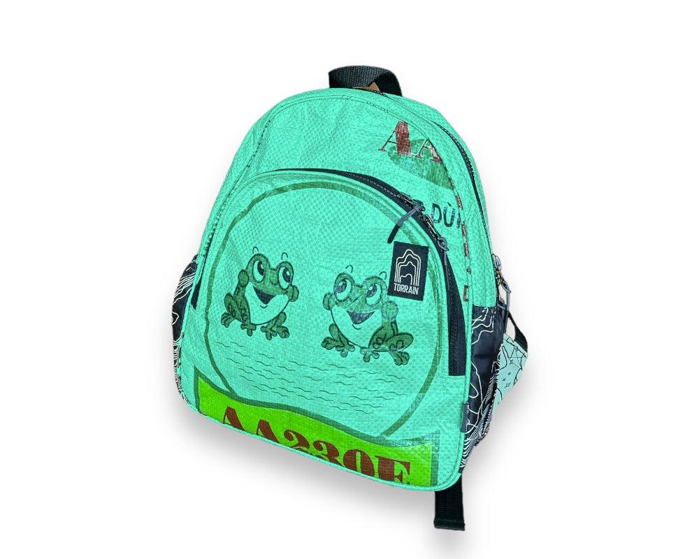 Small Upcycled Day or Childs Backpack- Saves Landfills!