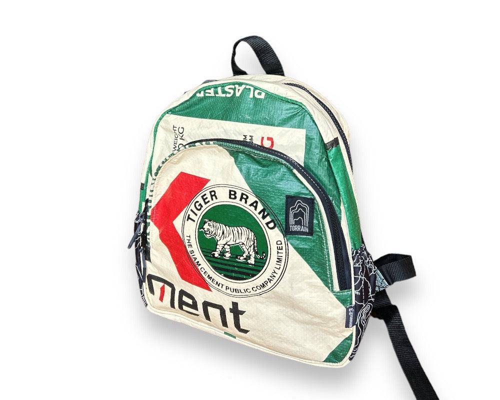 Small Upcycled Day or Childs Backpack- Saves Landfills!