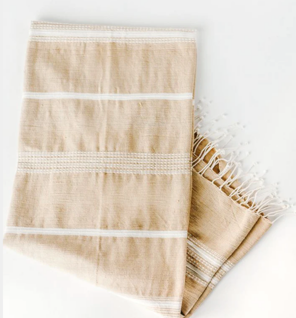 Ethiopian Cotton Bath Towels- Hand Woven (many colors)- Eco-Friendly, Fair Trade