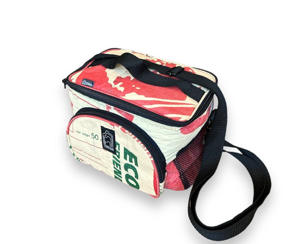 Upcycled Cooler Bag - Six pack cooler, Sustainable