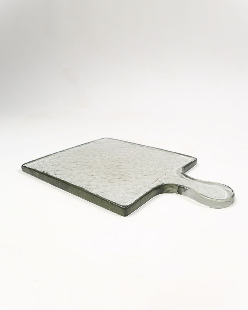 Hammered Glass Serving Boards, Fair Trade, India