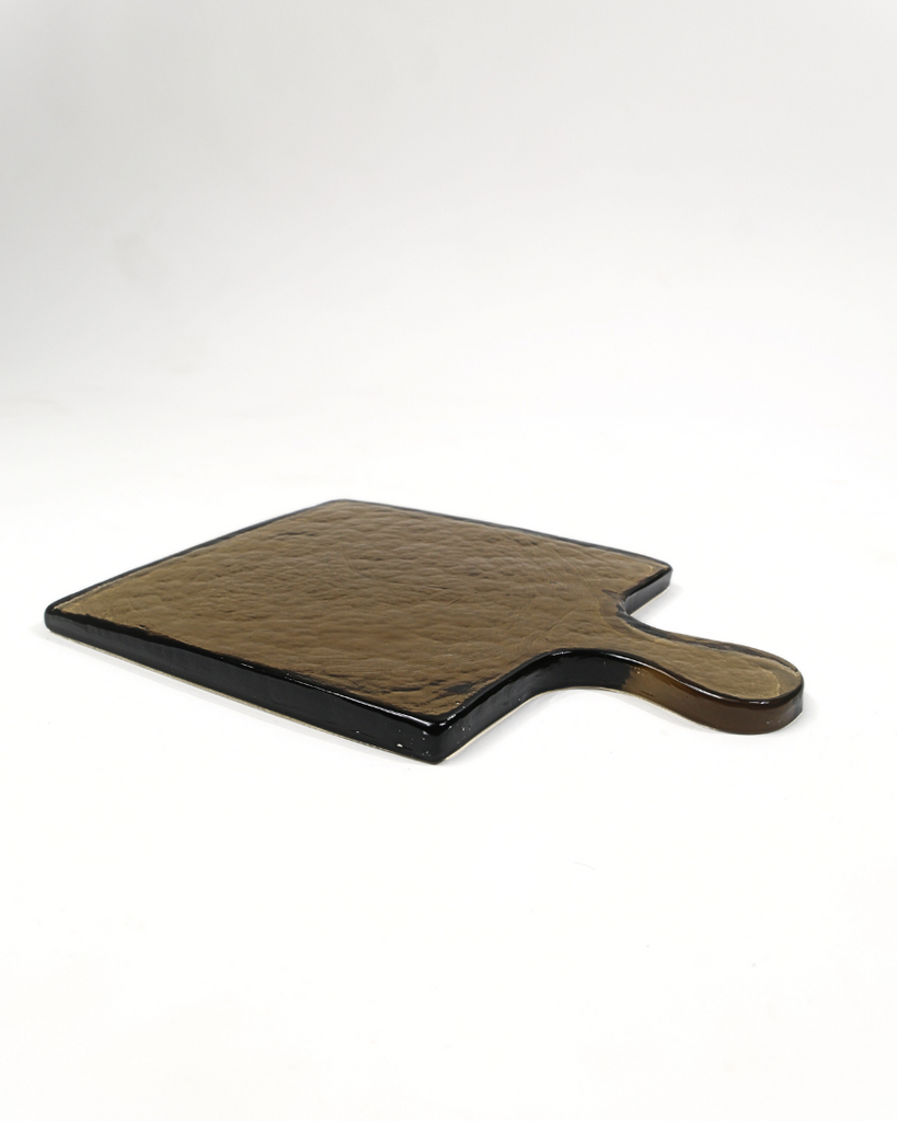 Hammered Glass Serving Boards, Fair Trade, India