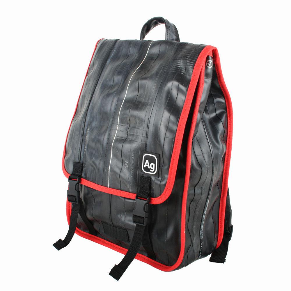 Upcycled Backpack- Made from Bicycle Tires, Sustainable