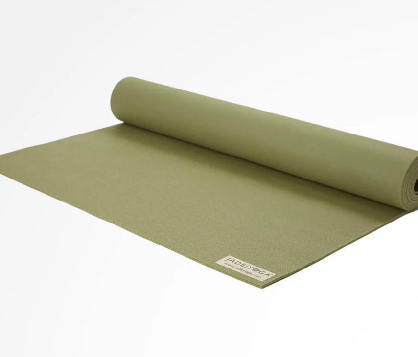 Eco- Friendly Yoga Mat Kit Includes: 1- Yoga Mat, 2- Cork Blocks, 1 Strap, 1 Mat Wash, Non-toxic, plants a tree & gives to causes!