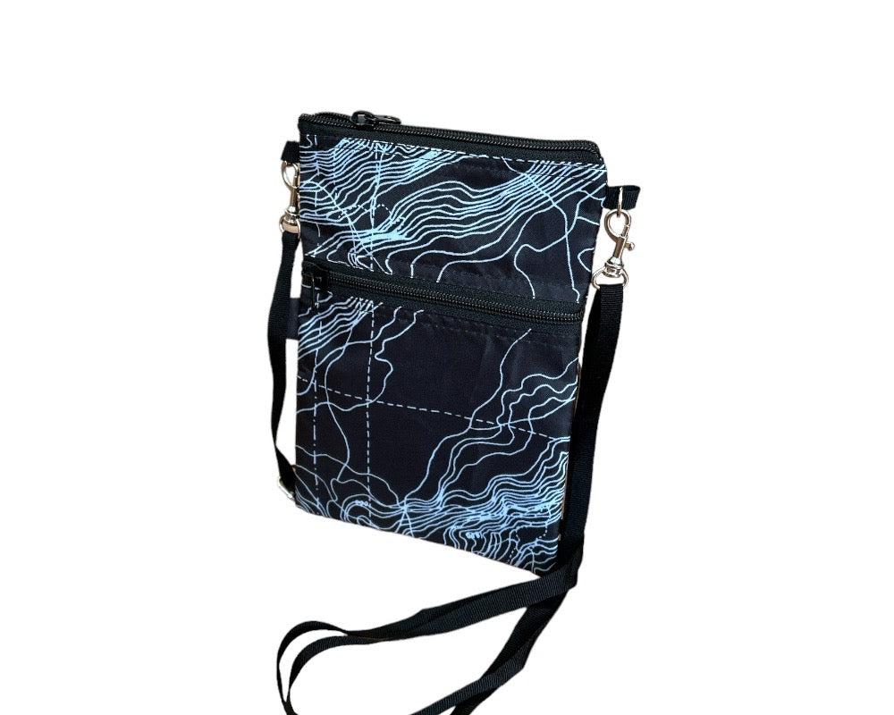 Small Upcycled Crossbody Bag, Saves Landfill space!