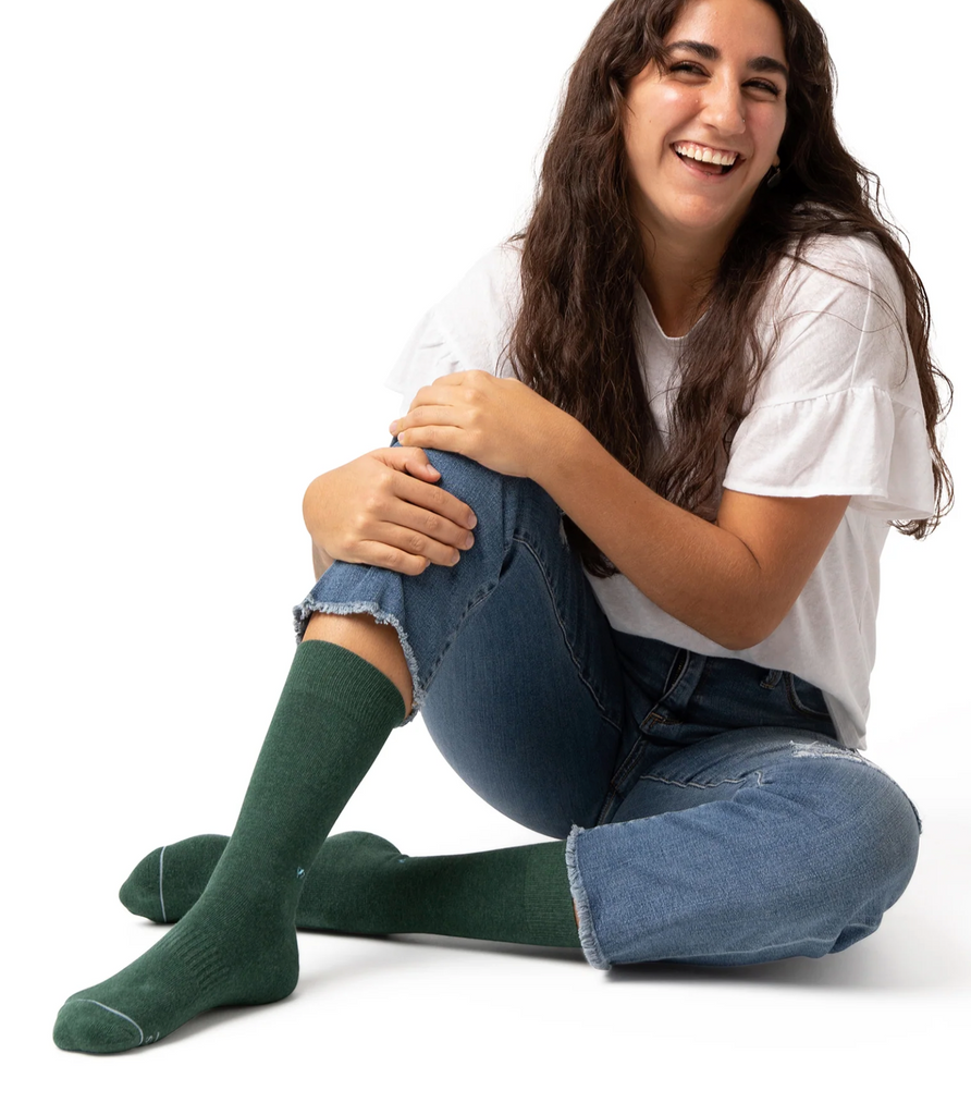 3 Pairs of Organic Fair Trade Socks in a Gift Box that Plant Trees!