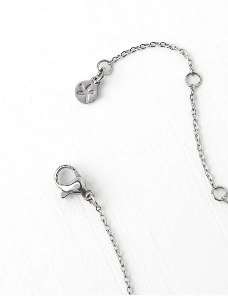 Silver Diamonds Necklace, Give freedom to girls & women!