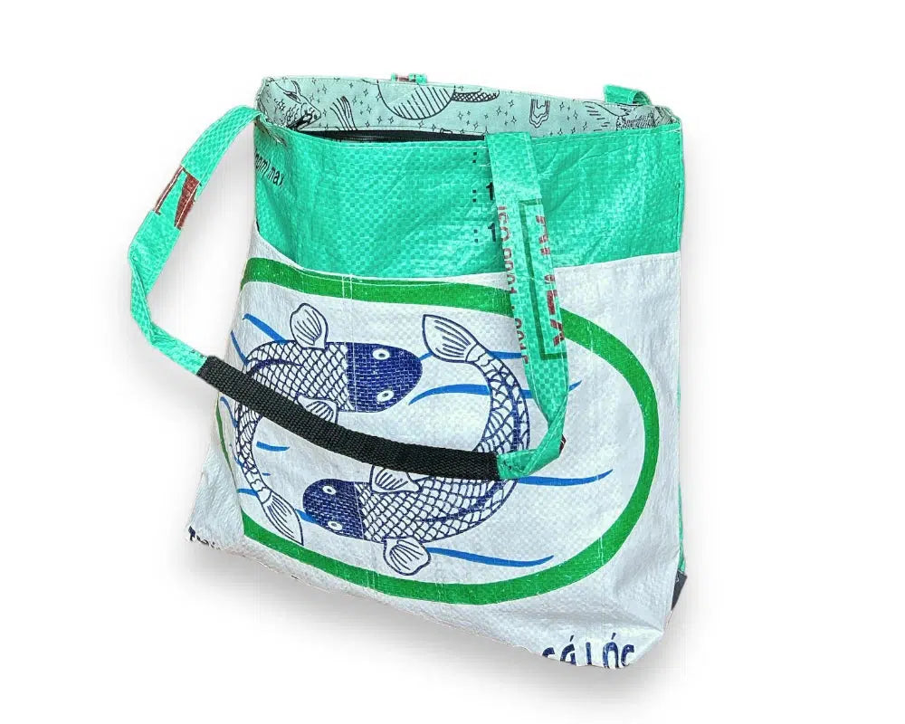 Upcycled Yoga Mat Bag, saves landfill space