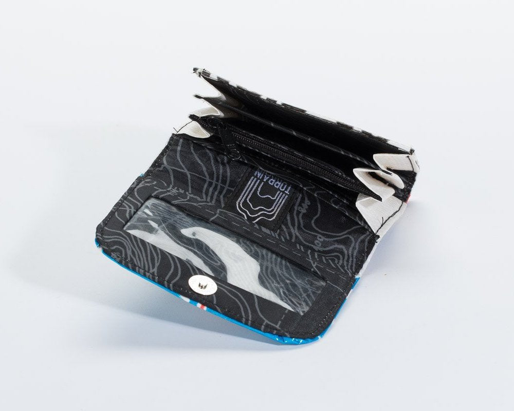 Bi-Fold Upcycled Wallet- Sustainable, Saves Landfill Space