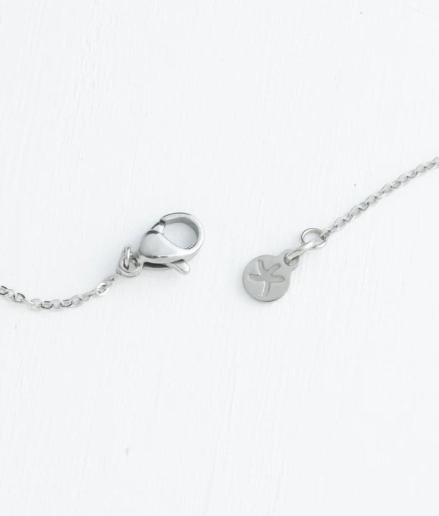 Silver Heart Pendant Necklace, Give freedom & create careers for exploited women!