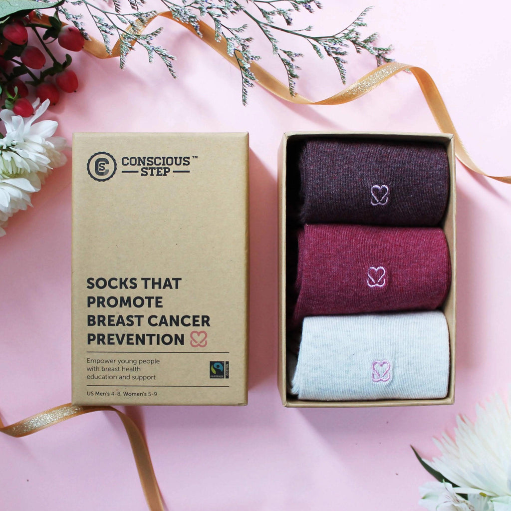Three Pairs of Socks that help Prevent Breast Cancer