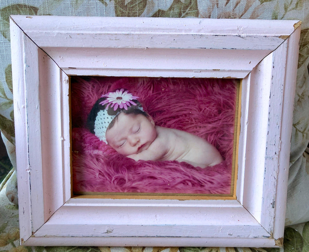 Upcycled & Reclaimed Wood Frames from Salvaged Moulding- Lots of colors! - Give Back Goods