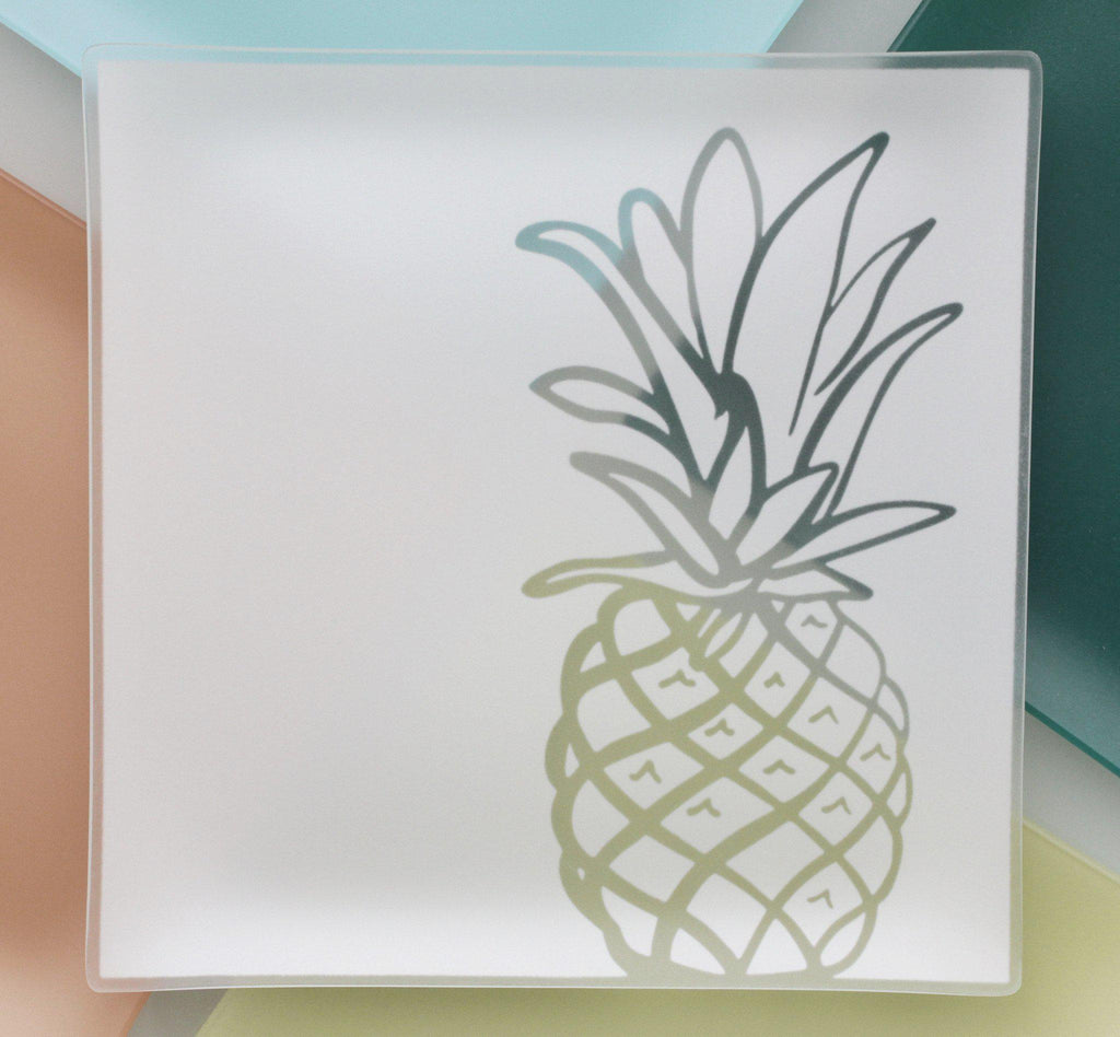 Family House 13" Pineapple Plates with Purpose™- 15% is donated to Family House - Give Back Goods