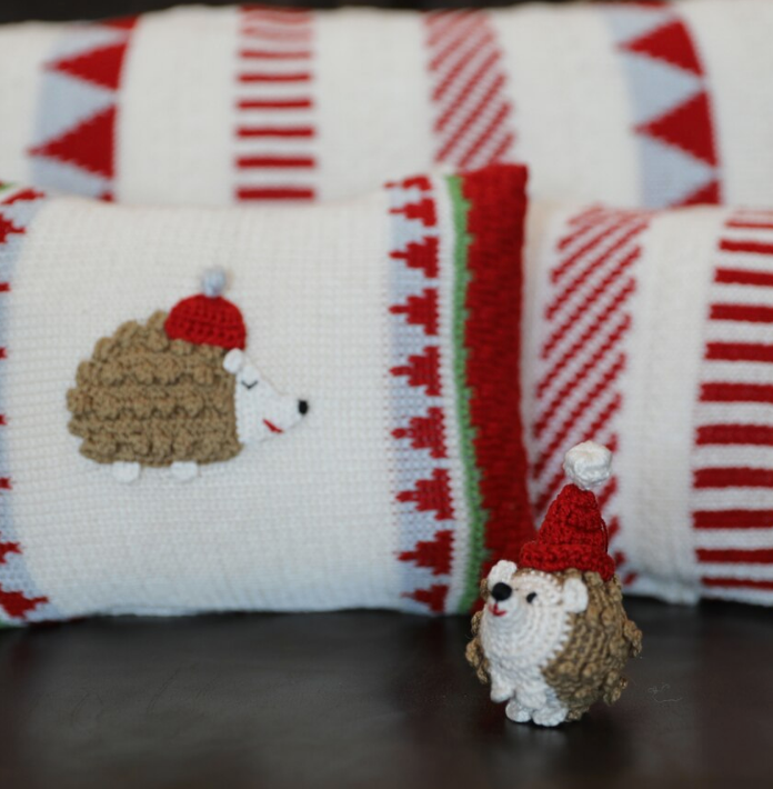 Set of 6 Hand Crocheted Hedgehogs, Fair Trade, Armenia