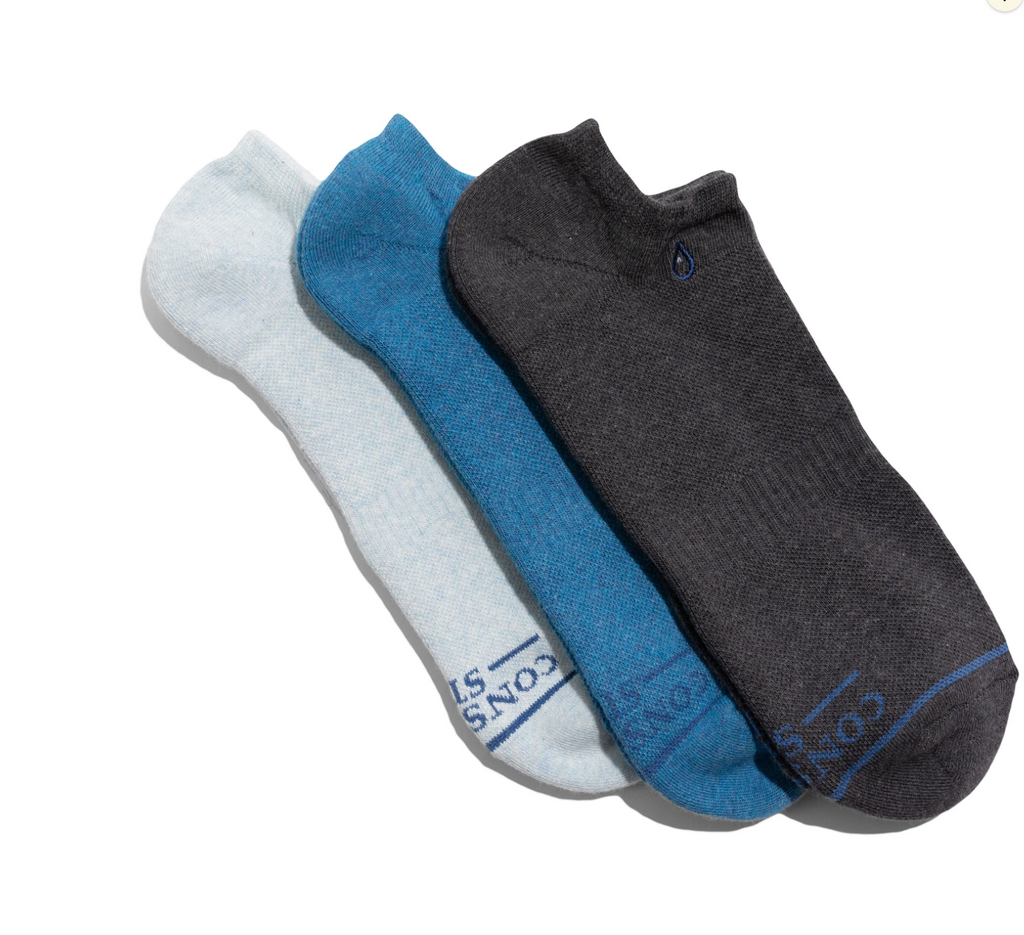 3 Pairs of Organic Socks in Gift Box that Gives Clean Water to People!