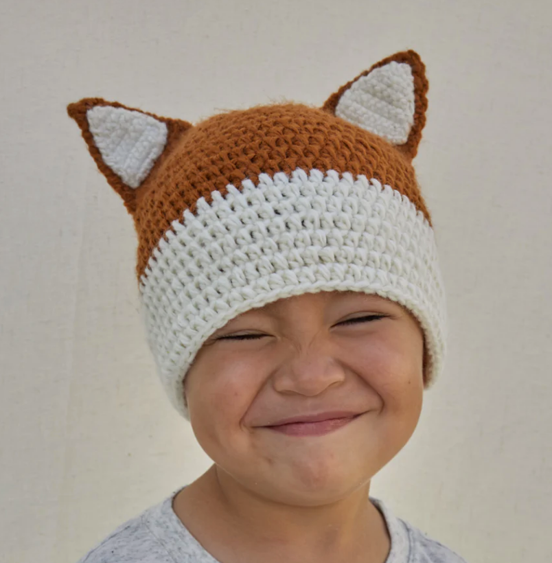 The Fox Baby / Child Hat - Helps Break the Cycle of Poverty