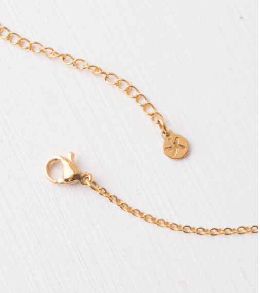 Gold Heart Sun Pendant Necklace, Give freedom to exploited girls & women!