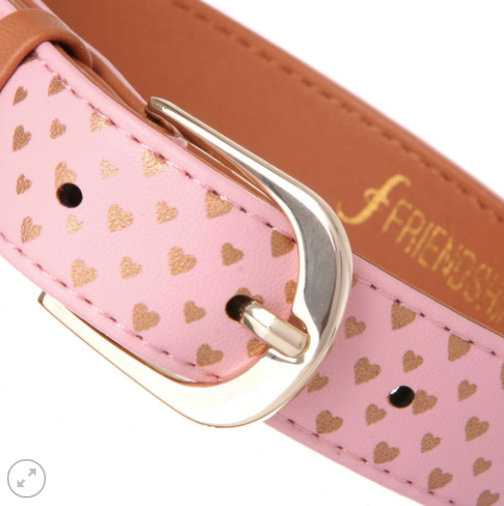 Puppy Love - Vegan Dog Collar and Matching Friendship Bracelet - Feeds 4 shelter pups! - Give Back Goods