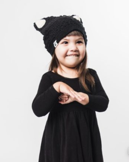 Child and Baby Kitty Cat Hat, Fair trade, Break the Cycle of Poverty - Give Back Goods