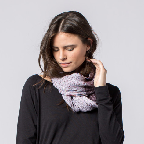Handmade Andie Striped Infinity Scarf, Fair Trade - Give Back Goods