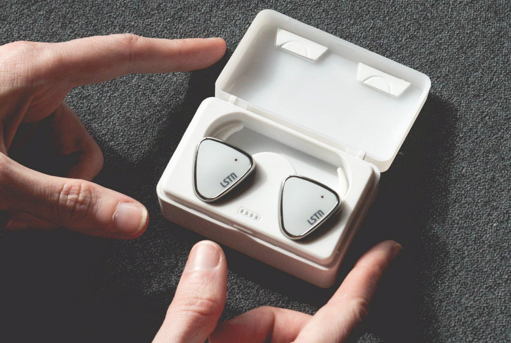 Beacon Wireless Earbuds - Gives hearing aids to people in need - Give Back Goods