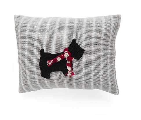 Mini Scotty Dog Pillow-  Baby / Child - Handmade- Support Fair Trade for Artisans - Give Back Goods