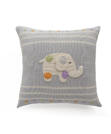 Elephant with Spots Baby Pillow, Handmade, Supports Fair Trade Artisans - Give Back Goods